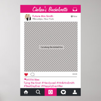 Poster de la photo du groupe de médias sociaux