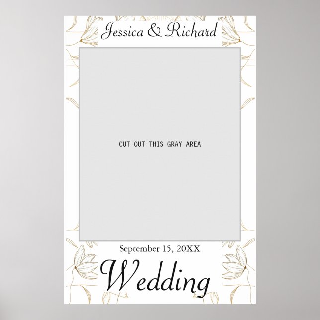 Poster de la photo Mariage de fleurs d'or (Devant)