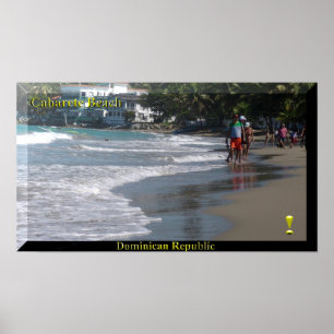 Poster de la plage Cabarete République Dominicaine