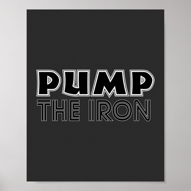 Poster De La Pompe De Fer Cover Gym Workster (Devant)
