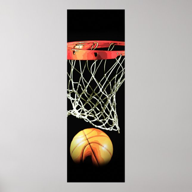 Poster de la porte de basketball Unique Art sporti (Devant)