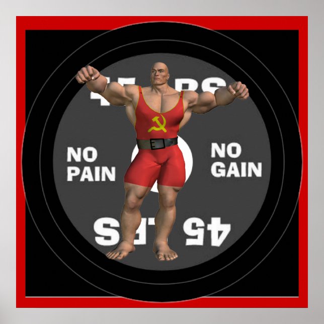 Poster de la Powerlifter Russie (Devant)