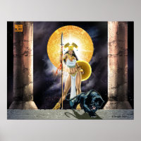 Poster de la Princesse Aztec Warrior