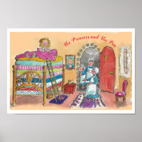 Poster de la Princesse et du Pois