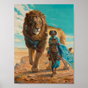 Poster de la princesse guerrière