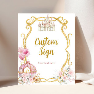 Poster de la princesse royale rose