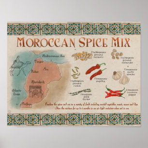 Poster de la recette de voyage : Marocain Spice Mi