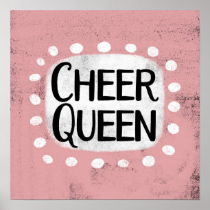 Poster de la Reine Cheer Art mur