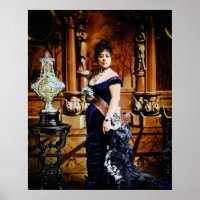 Poster de la reine Emma 1880