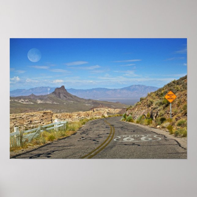 Poster de la Route 66 (Devant)