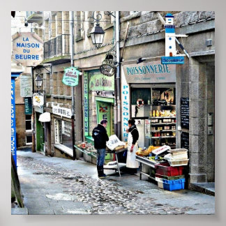 Poster de la rue St Malo