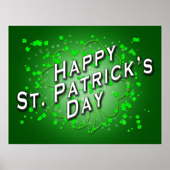 Poster de la Saint-Patrick (Devant)
