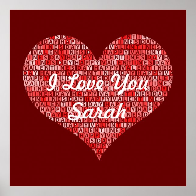 Poster de la Saint Valentin (Devant)