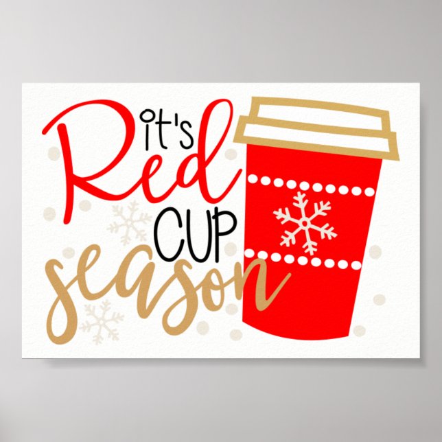 Poster de la saison de la Coupe Rouge (Devant)