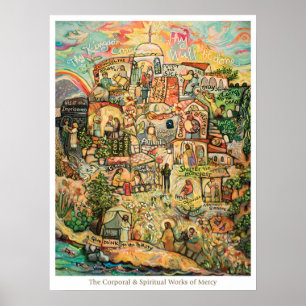 Poster de la salle de classe OEuvres de clémence