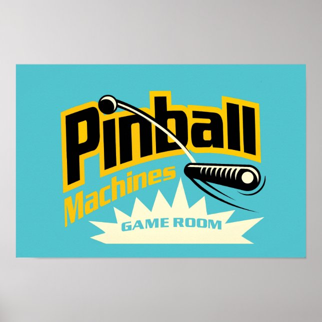 Poster de la salle de jeu Pinball Machines #19 (Devant)