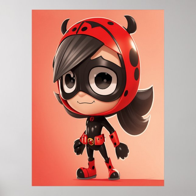 Poster de la salle des gosses de la petite Ladybug (Devant)