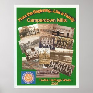 Poster de la semaine Camperdown/Textile