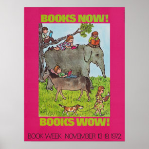 Poster de la Semaine du livre pour enfants 1972
