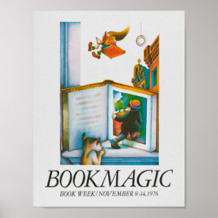 Poster de la Semaine du livre pour enfants 1976