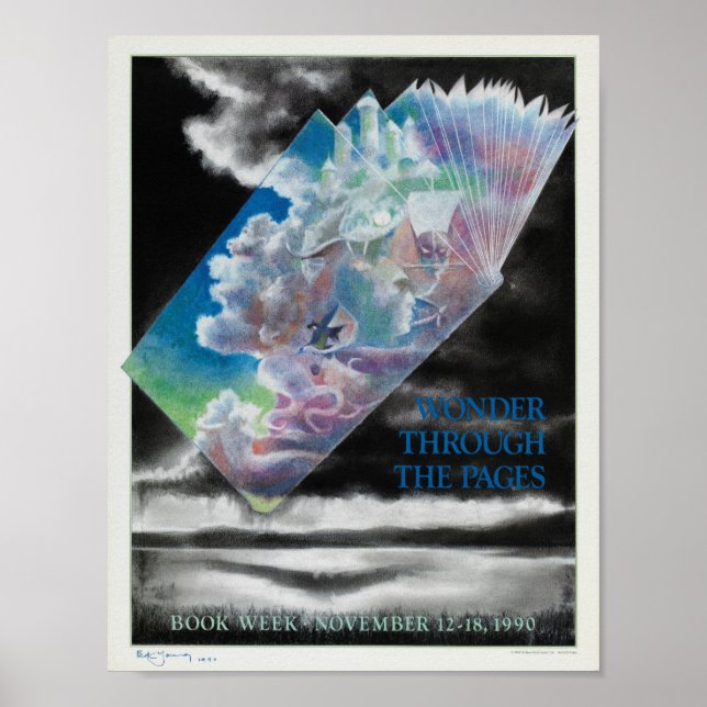 Poster de la Semaine du livre pour enfants 1990 (Devant)