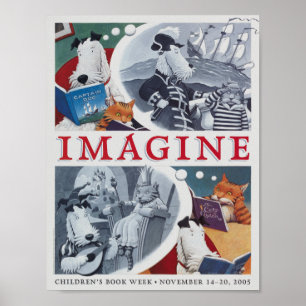 Poster de la Semaine du livre pour enfants 2005