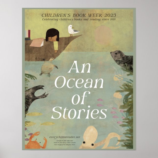 Poster de la Semaine du livre pour enfants 2025 (Devant)