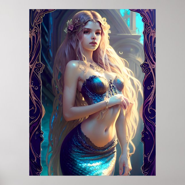 Poster de la sirène d'Imaginaire (Devant)
