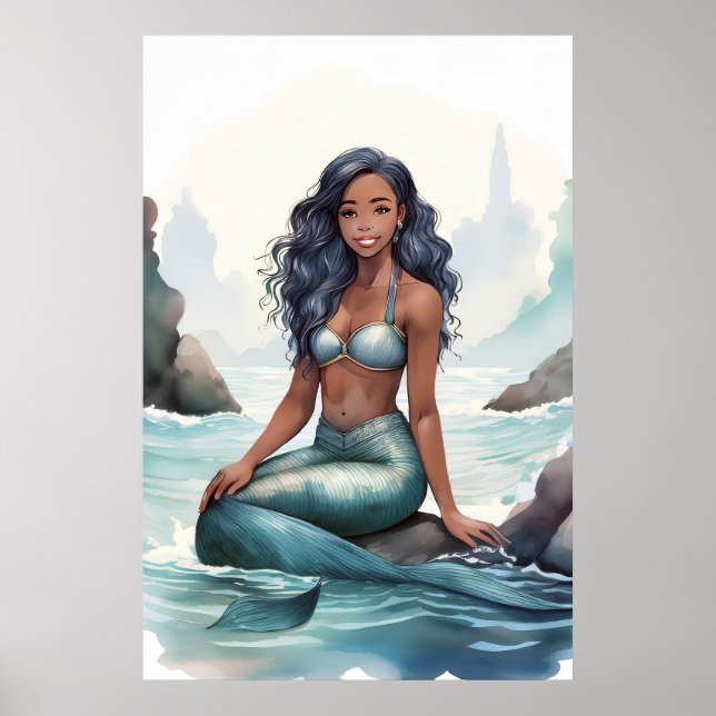 Poster de la sirène d'Imaginaire (Devant)