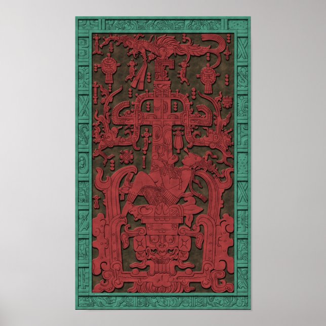 Poster de la Tombe de Pacal (Devant)