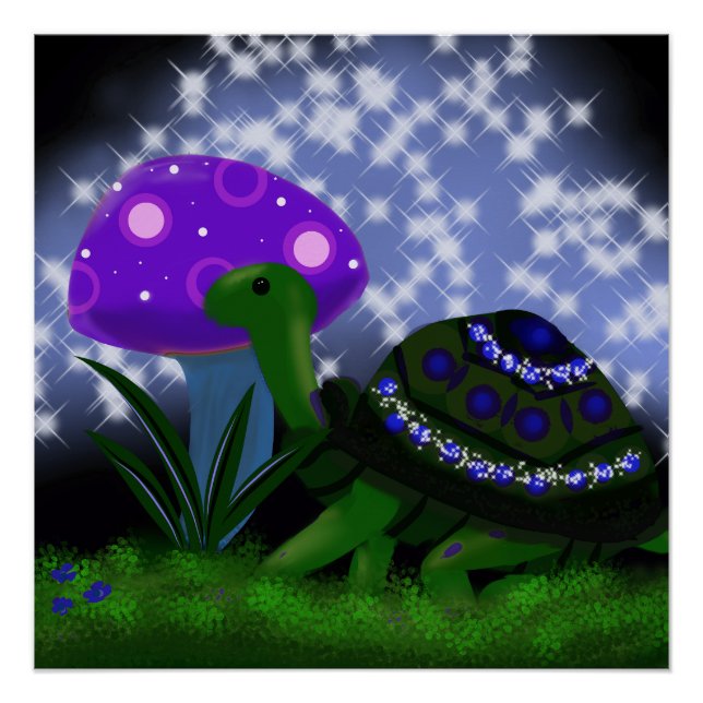 Poster de la tortue (Devant)