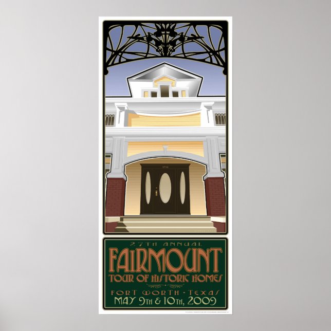 Poster de la tournée Fairmount Home 2009 (Devant)