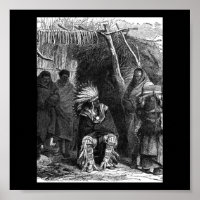 Poster de la tribu indienne