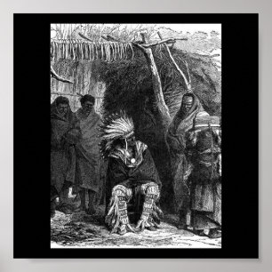 Poster de la tribu indienne