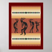 Poster de la tribu Kokopelli