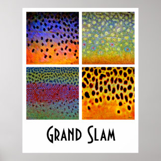 Poster de la truite Grand Slam