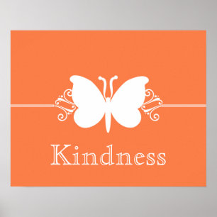 Poster de la vertu du papillon de corail