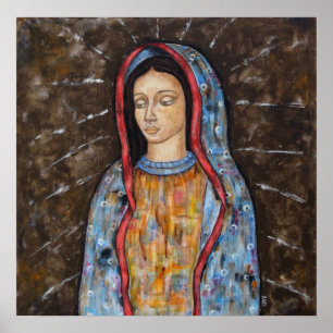Poster de la Vierge de Guadalupe