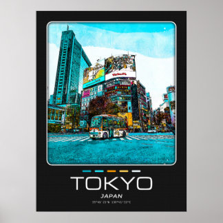 Poster de la ville de Tokyo