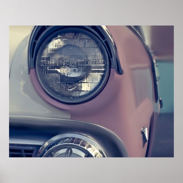Poster de la voiture Vintage (Devant)