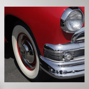 Poster de la voiture Vintage