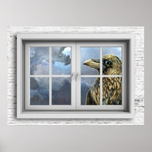 Poster de la vue de fenêtre