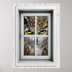 Poster de la vue de fenêtre