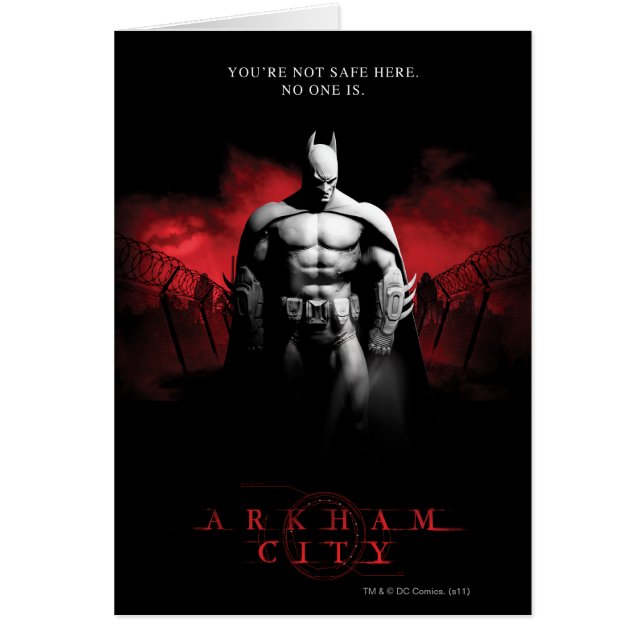 Poster de l'AC - Vous n'êtes pas en sécurité ici (Devant)