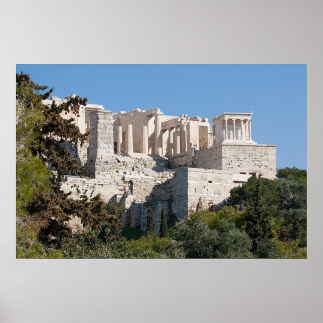 Poster de l'Acropole d'Athènes (Devant)