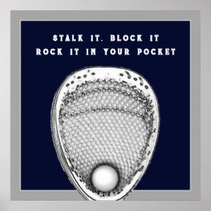 Poster de Lacrosse Goalie