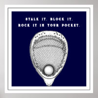 Poster de Lacrosse Goalie