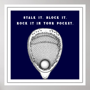 Poster de Lacrosse Goalie