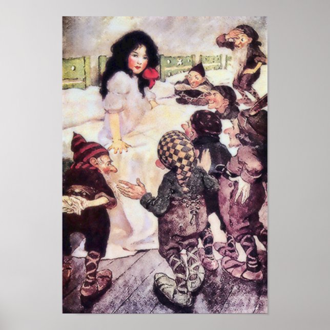 Poster de l'affiche Blanche Neige et les Sept Nain (Devant)