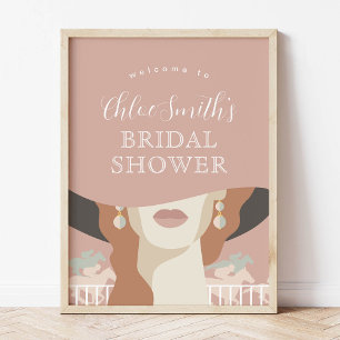 Poster de l'Affiche de bienvenue Fête des mariées 